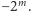 |−2m. 