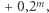 |+ 0,2m, 