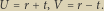 U 