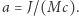 |a = J/(Mc). 