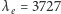 |λe = 3727 