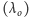 (λ ) o 