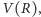 V (R), 