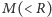 |M(< R) 
