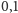 0,1 