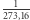  -1-- |273,16 