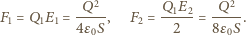F1 = Q1E1 