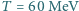 |T = 60 MeV 