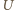 U