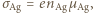 σAg = enAg µAg,