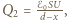 2=ℰ0SUd−x,Q 