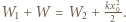  kx2 |W1 +W = W2 +-20. 
