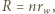 |R = nrw, 