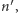  ′ n ,