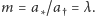 m