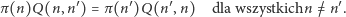 π(n)Q(n, 
