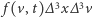  f(v,t)∆ 3x ∆3v