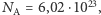 A=6,02⋅1023,N 