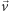 ⃗v
