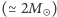  ) |(≃2M 