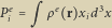 Pe ρe r xid3x i q 