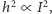 h2 ∝ I2,