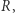 |R, 