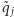 ˜q j 