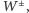 W±, 