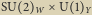 SU 2 W U 1 Y