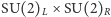 SU(2)L × SU(2)R 