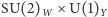 |SU(2)W ×U(1)Y 