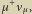 µ ν ,