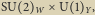 SU 2 W U 1 Y,