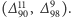 (∆ 11 ,∆ 9). 90 98