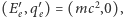 |(E′e,q′e) = (mc2,0), 