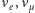 νe,νµ 