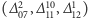  2 10 1 |(∆07,∆11,∆ 12) 
