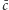 c¯