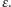 . ε 