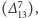 (∆ 7), 13