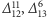 ∆1112,∆613 