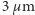 3 µm 