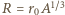R = r A1~3 0 