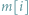 m 
