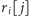 ri[ j] 