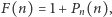 |F(n) = 1+ Pn(n), 