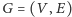 =(V,E) G 