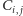 Ci,j 