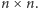 |n× n. 